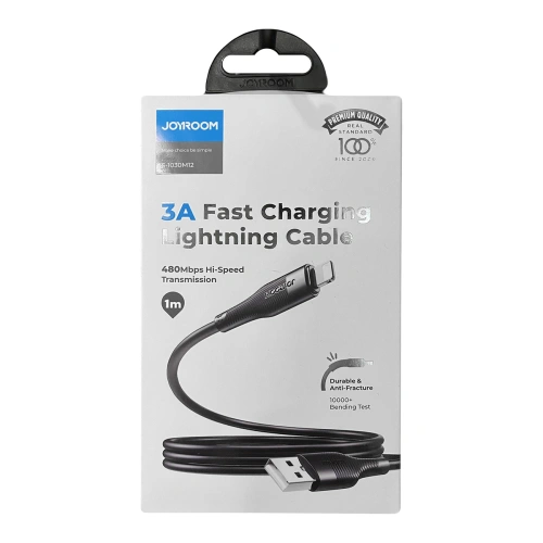 Kup Cablu Joyroom USB/Lightning 3A 1m negru (S-1030M12) - JYR351 - {ean13} - Sklep Home Screen