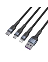 Kup Cablu Joyroom 3in1 USB-USB-C/microUSB/Lightning 66W 6A 1,2m negru (S-1260G5) - JYR352 - {ean13} - Sklep Home Screen