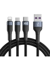 Kup Cablu Joyroom 3in1 USB-USB-C/microUSB/Lightning 66W 6A 1,2m negru (S-1260G5) - JYR352 - {ean13} - Sklep Home Screen