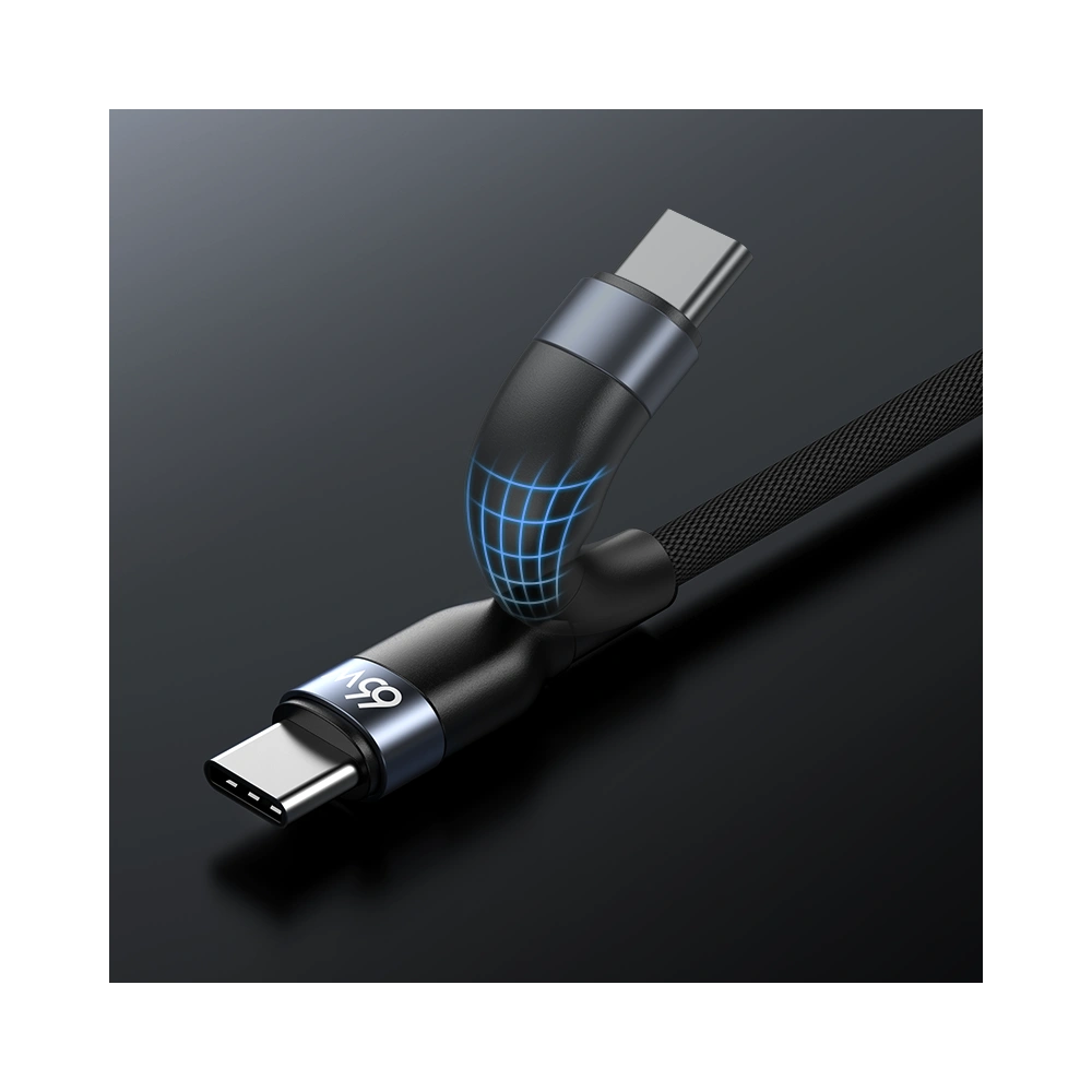 Kabel Joyroom 3w1 USB-USB-C/microUSB/Lightning 66W 6A 1,2m czarny (S-1260G5)