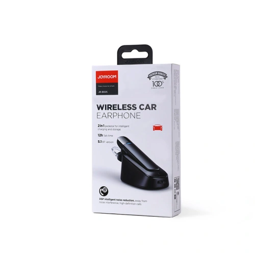 Kup Căști wireless Joyroom Bluetooth 5.1 pentru mașină cu încărcător negru (JR-B02S) - JYR354 - {ean13} - Sklep Home Screen
