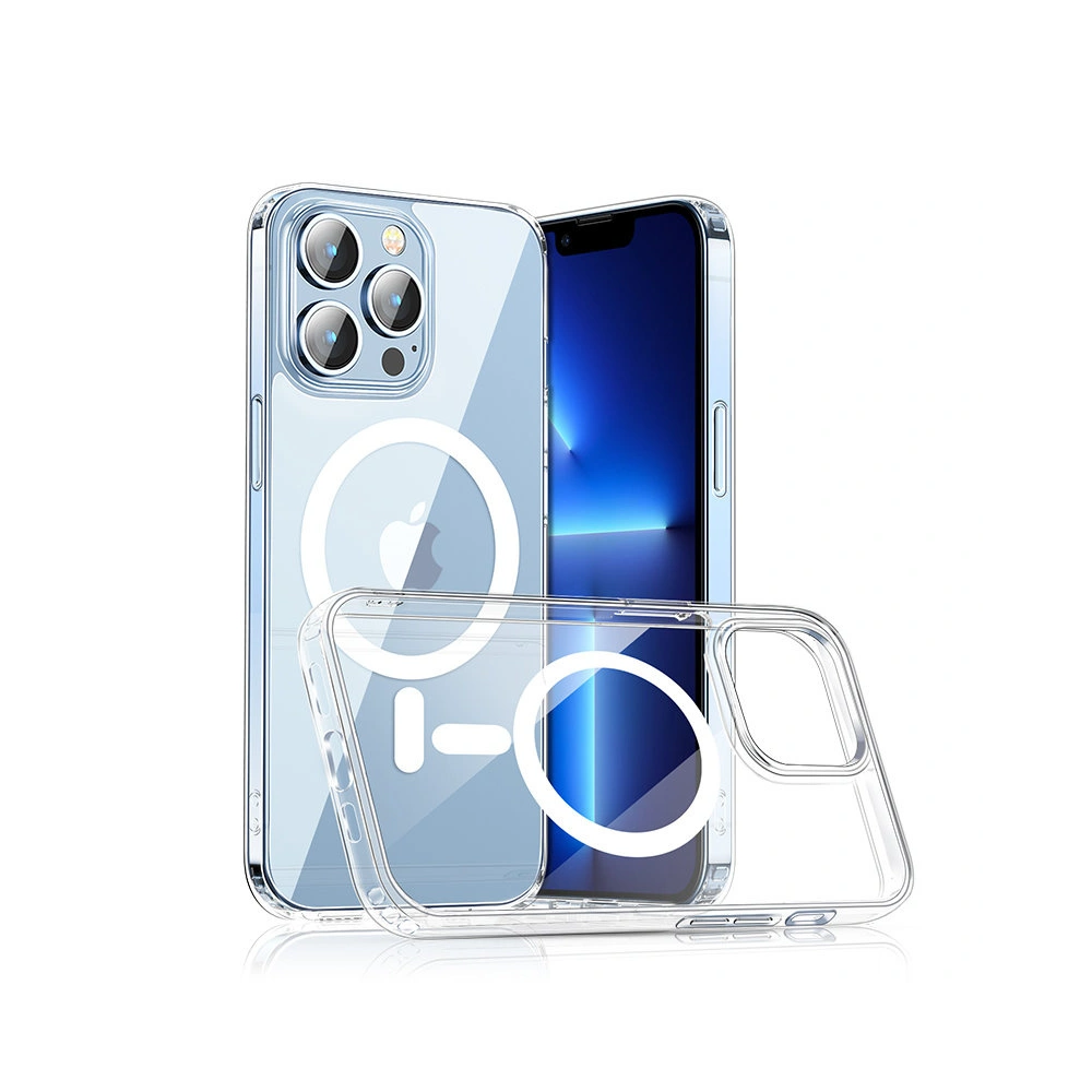 Etui Joyroom Mingkai Series MagSafe Apple iPhone 13 Pro Max przezroczysty (JR-BP962)