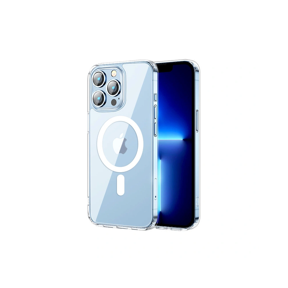 Etui Joyroom Mingkai Series MagSafe Apple iPhone 13 Pro Max przezroczysty (JR-BP962)