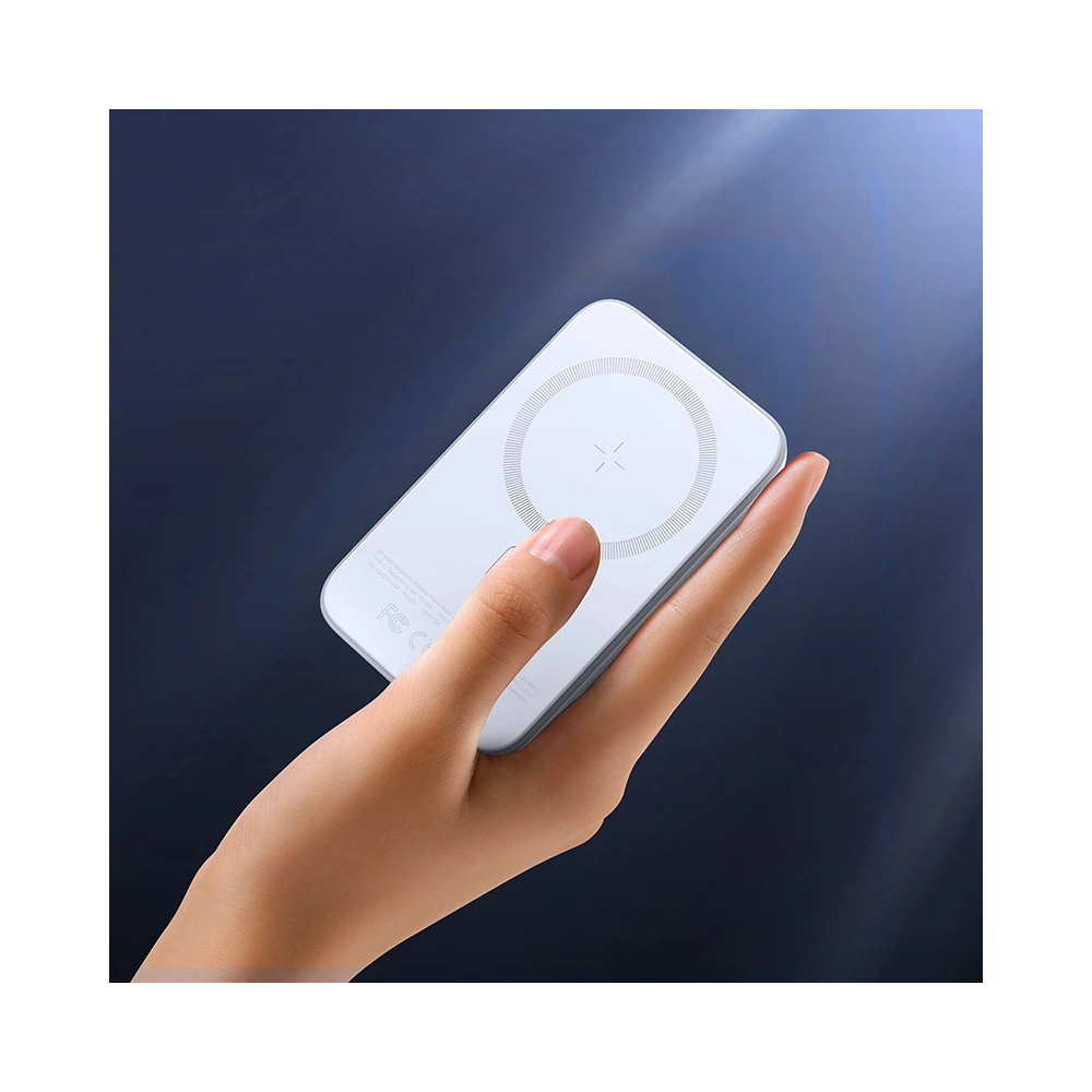 Powerbank Joyroom MagSafe 10000mAh 20W Power Delivery Quick Charge Qi 15W niebieski (JR-W020 blue)