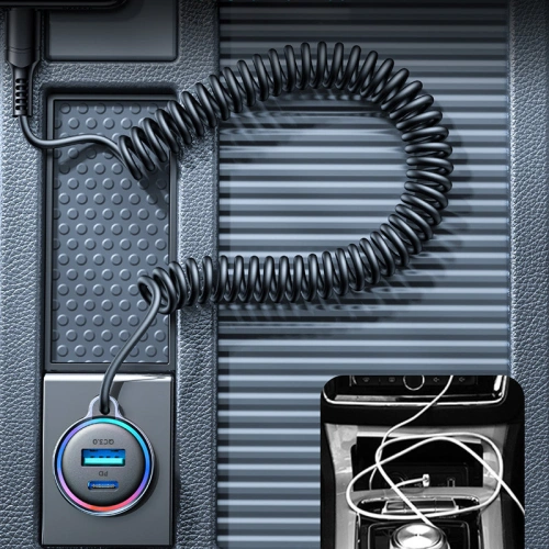 Kup Încărcător auto Joyroom 3in1 + cablu Lightning 1,5m 45W negru (JR-CL08) - JYR359 - {ean13} - Sklep Home Screen