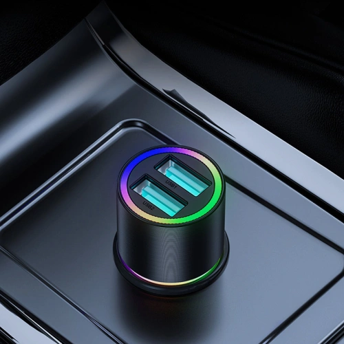 Kup Încărcător auto Joyroom 2xUSB 24W + cablu 3in1 USB-C/microUSB/Lightning 1,2m negru (JR-CL10) - JYR366 - {ean13} - Sklep Home Screen