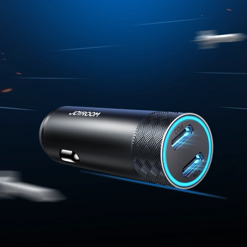 Kup Auto nabíječka Joyroom 2xUSB 50W PD, QC, PPS šedá (JR-CL13) - JYR367 - {ean13} - Sklep Home Screen