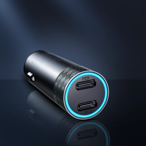 Kup Auto nabíječka Joyroom 2xUSB 50W PD, QC, PPS šedá (JR-CL13) - JYR367 - {ean13} - Sklep Home Screen