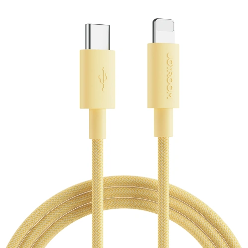 Kup Cablul Joyroom USB-C/Lightning 20W 1m galben (S-1024M13) - JYR368 - {ean13} - Sklep Home Screen
