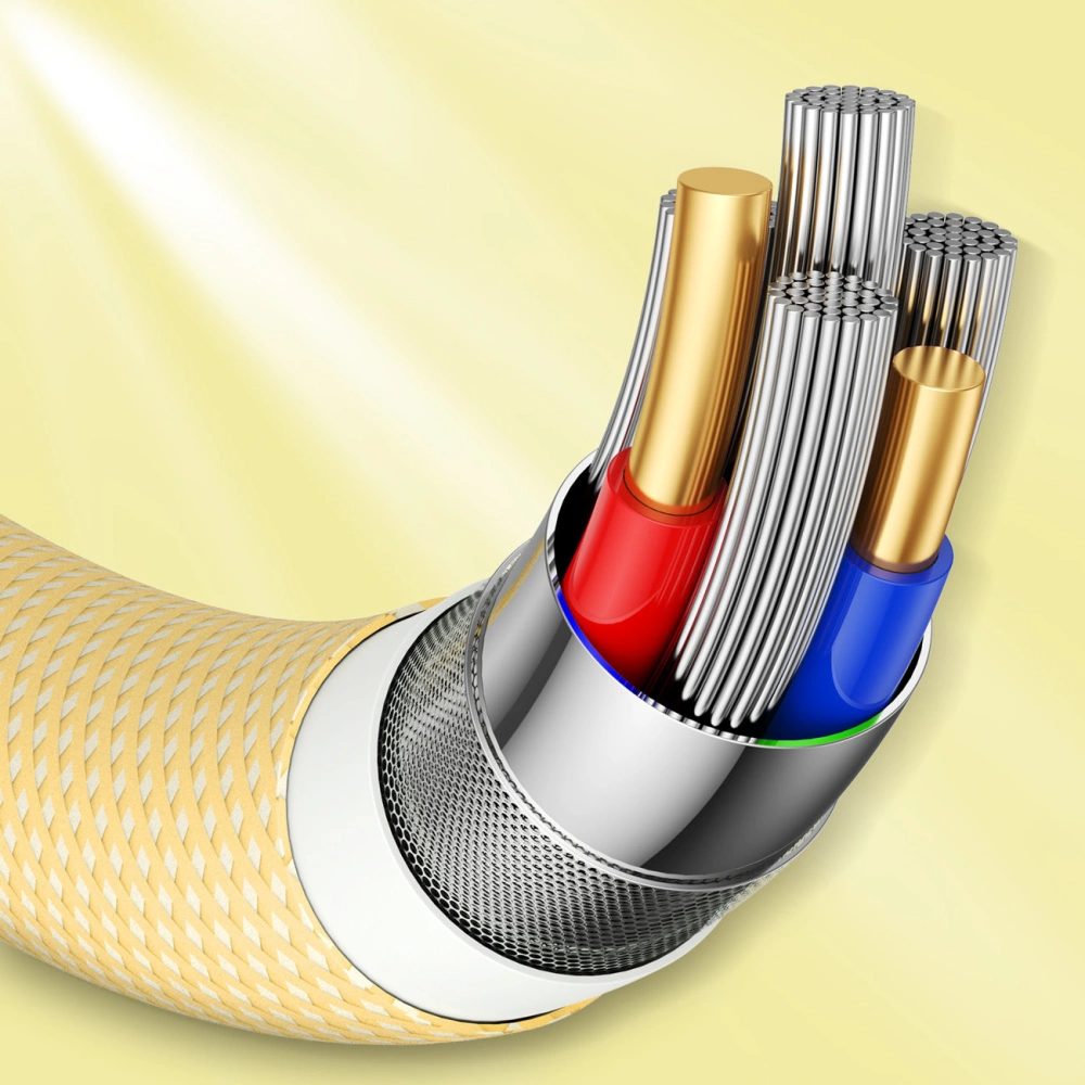 Kabel Joyroom USB-C/Lightning 20W 1m żółty (S-1024M13)