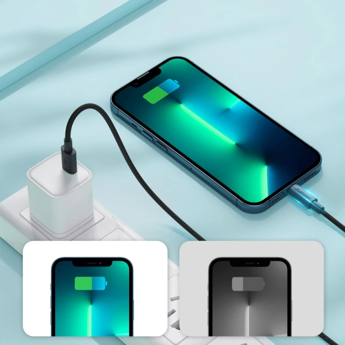Kup Cablu Joyroom USB-C/Lightning 20W 1m violet (S-1024M13) - JYR369 - {ean13} - Sklep Home Screen
