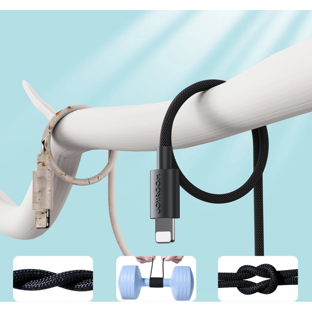 Kabel Joyroom USB-C/Lightning 20W 1m fioletowy (S-1024M13)