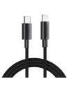 Cablu Joyroom USB-C/Lightning 20W 2m negru (S-2024M13)