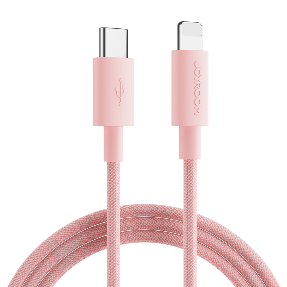 Kabel Joyroom USB-C/Lightning 20W 2m różowy (S-2024M13)