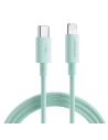Joyroom durable USB-C cable - Lightning for fast charging / data transmission 20W 0.25m green (S-02524M13)