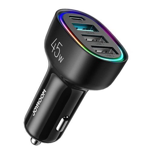 Kup Încărcător auto Joyroom 4-port 45W negru (JR-CL09) - JYR380 - {ean13} - Sklep Home Screen
