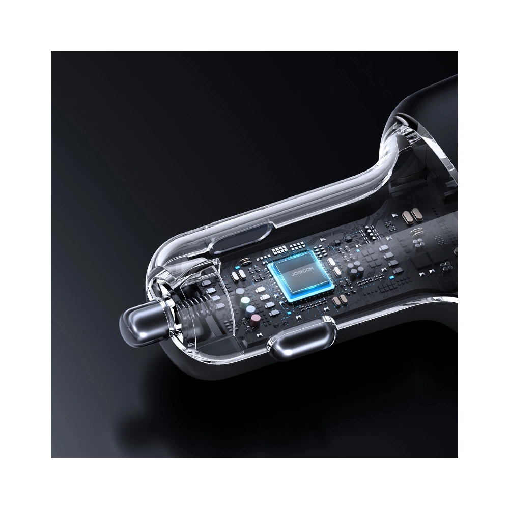 Ładowarka samochodowa Joyroom 4-port 45W czarny (JR-CL09)