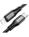 Buy Joyroom fast charging / data cable USB-C - Lightning PD 20W 1m black (S-1024N1-PD) - JYR381 - {ean13} - Home Screen Store Europe