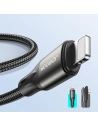 Buy Joyroom fast charging / data cable USB-C - Lightning PD 20W 1m black (S-1024N1-PD) - JYR381 - {ean13} - Home Screen Store Europe