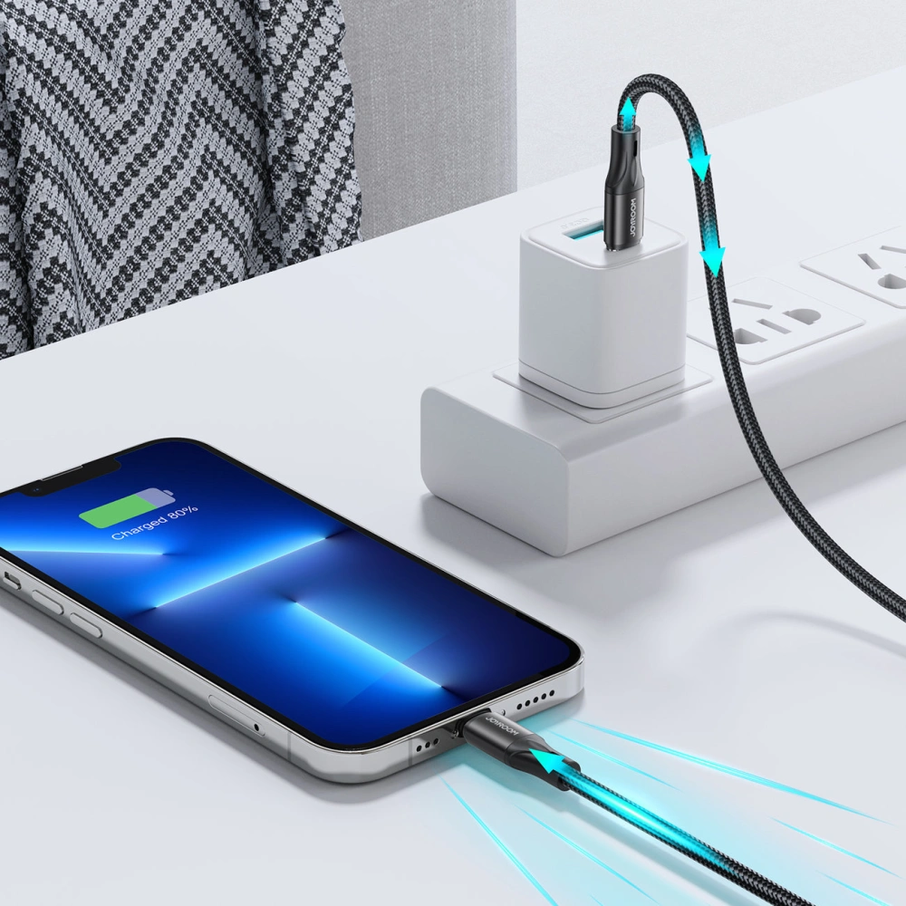 Kabel Joyroom USB-C/Lightning PD 20W 2m czarny (S-2024N1-PD)