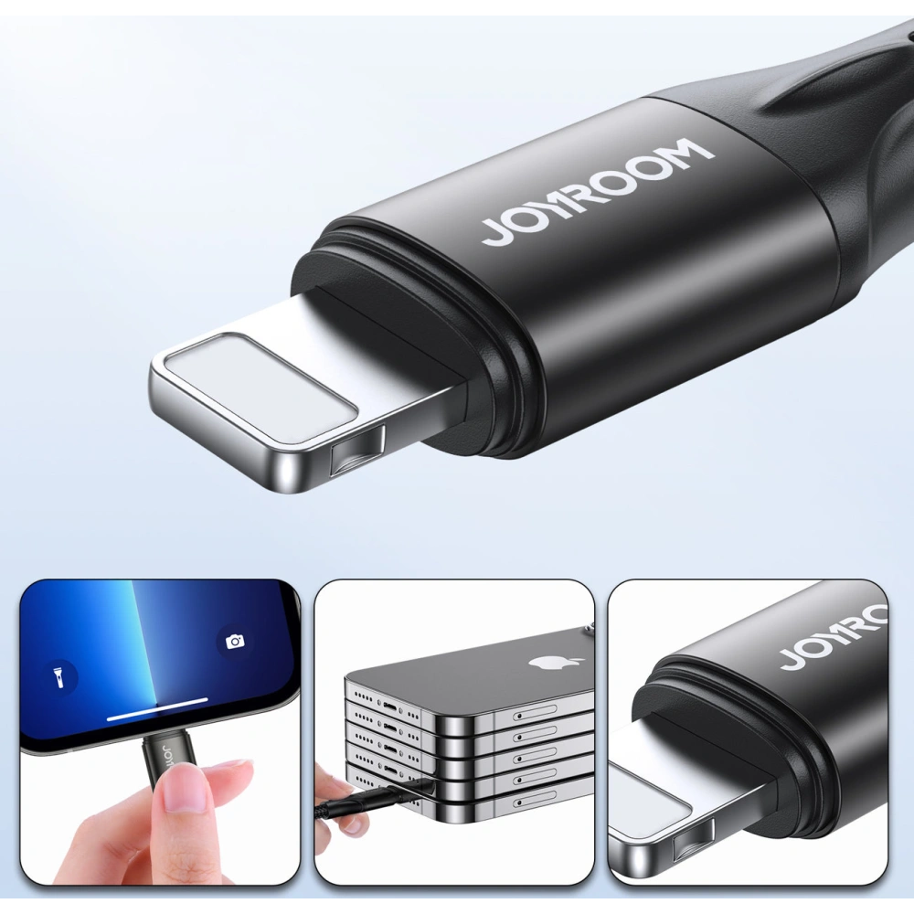 Kabel Joyroom USB-C/Lightning PD 20W 2m czarny (S-2024N1-PD)