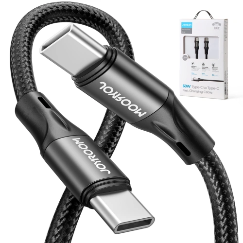 Kup Cablu Joyroom USB/USB-C PD 60W 2m negru (S-2030N1-60) - JYR383 - {ean13} - Sklep Home Screen