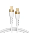 Kabel Joyroom Liquid Silicone USB/USB-C PD 100W 1,2m biały (S-1250N18-10)