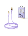Kup Cablu Joyroom Silicon lichid USB/USB-C PD 100W 1,2m violet (S-1250N18-10) - JYR386 - {ean13} - Sklep Home Screen