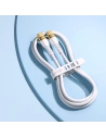 Buy Joyroom Liquid Silicone USB-C - USB-C charging / data cable PD 100W 2m white (S-2050N18-10) - JYR387 - {ean13} - Home Screen Store Europe