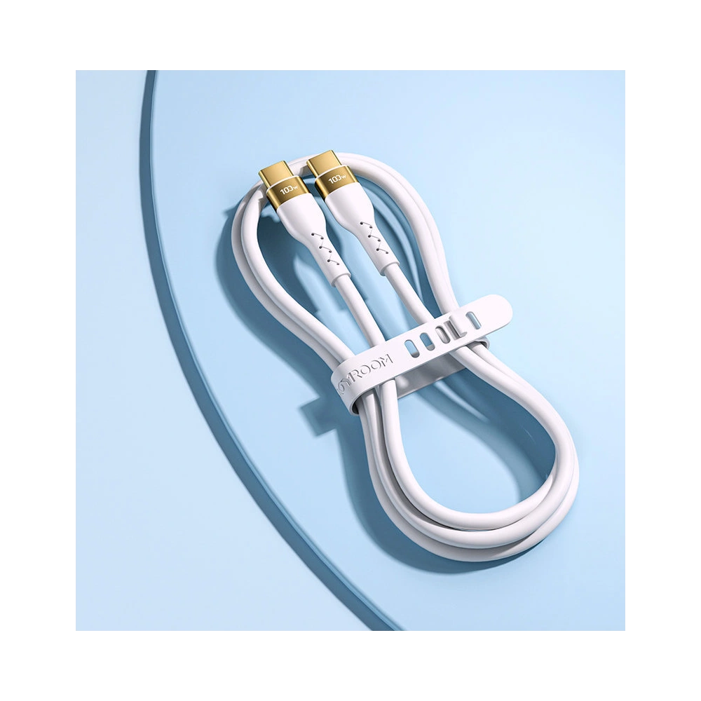 Kabel Joyroom Liquid Silicone USB/USB-C PD 100W 2m biały (S-2050N18-10)