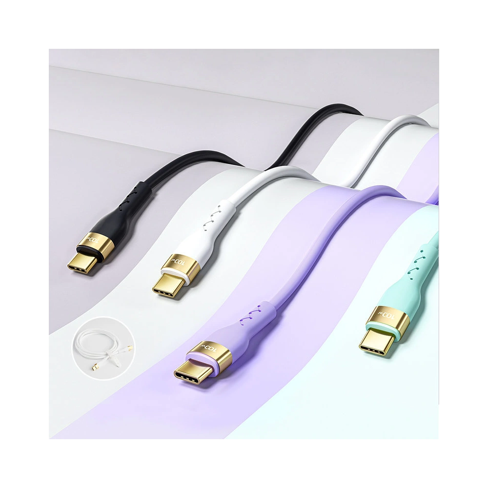 Kabel Joyroom Liquid Silicone USB/USB-C PD 100W 2m biały (S-2050N18-10)