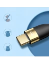 Buy Joyroom Liquid Silicone USB-C - USB-C charging / data cable PD 100W 2m black (S-2050N18-10) - JYR388 - {ean13} - Home Screen Store Europe