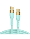 Kabel Joyroom Liquid Silicone USB/USB-C PD 100W 2m zelený (S-2050N18-10)