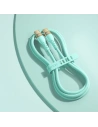 Buy Joyroom Liquid Silicone USB-C - USB-C charging / data cable PD 100W 2m green (S-2050N18-10) - JYR389 - {ean13} - Home Screen Store Europe