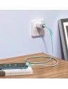 Buy Joyroom Liquid Silicone USB-C - USB-C charging / data cable PD 100W 2m green (S-2050N18-10) - JYR389 - {ean13} - Home Screen Store Europe