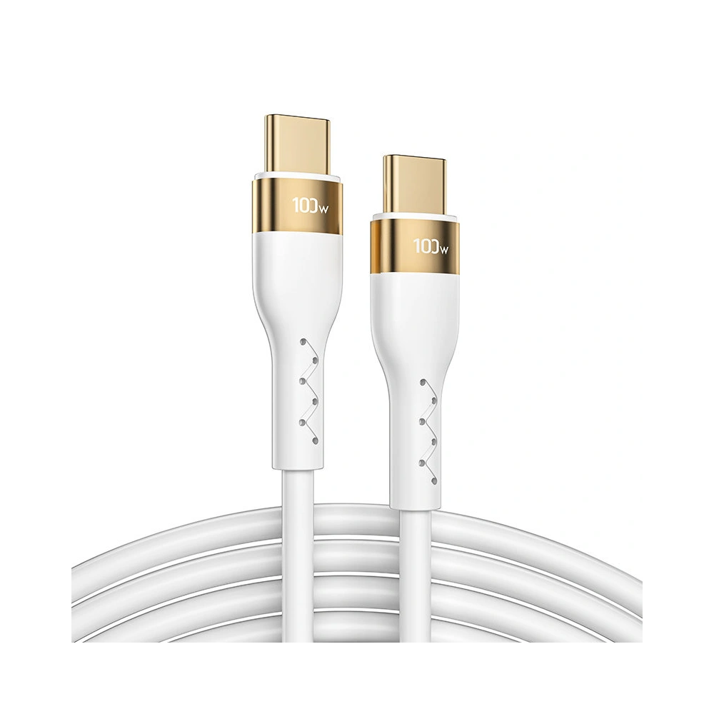 Kabel Joyroom Liquid Silicone USB/USB-C PD 100W 3m biały (S-3050N18-10)