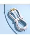 Buy Joyroom Liquid Silicone USB-C - USB-C charging / data cable PD 100W 3m white (S-3050N18-10) - JYR391 - {ean13} - Home Screen Store Europe