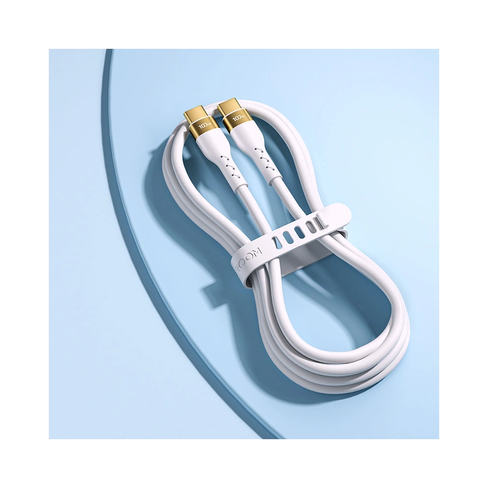 Kabel Joyroom Liquid Silicone USB/USB-C PD 100W 3m biały (S-3050N18-10)