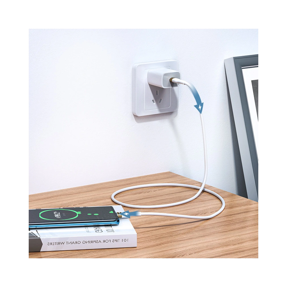 Kabel Joyroom Liquid Silicone USB/USB-C PD 100W 3m biały (S-3050N18-10)