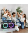 Kup Bezprzewodowy głośnik Joyroom Bluetooth 5.1 z kolorowym oświetleniem LED czarny (JR-MW02) - JYR394 - {ean13} - Sklep Home Screen