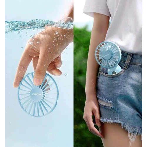 Buy Joyroom Muxia portable desk fan blue (JR-CY360-blue) - JYR405 - {ean13} - Home Screen Store Europe