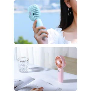 Kup Tragbarer Ventilator Joyroom Muxia blau (JR-CY360-blue) - JYR405 - {ean13} - Sklep Home Screen
