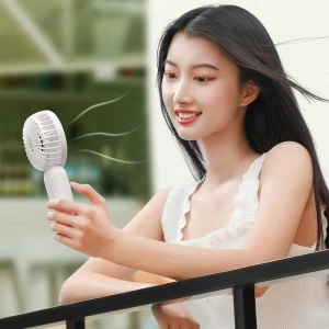 Buy Joyroom Muxia portable desk fan white (JR-CY360-white) - JYR406 - {ean13} - Home Screen Store Europe