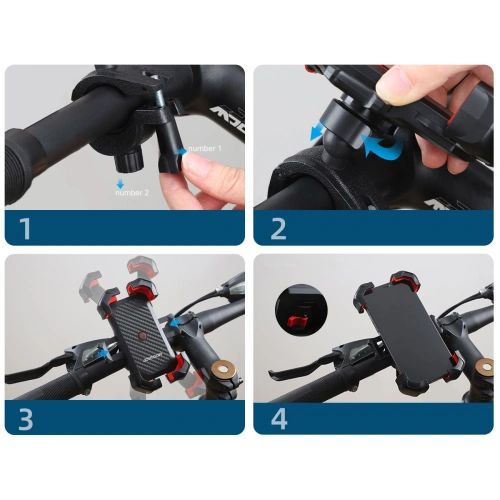 Kup Fahrradhalter Joyroom schwarz (JR-ZS288) - JYR409 - {ean13} - Sklep Home Screen
