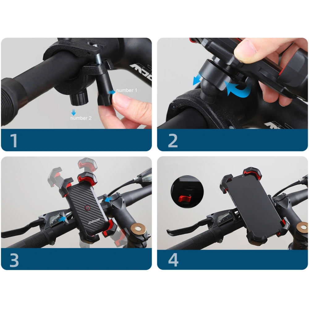 Uchwyt rowerowy Joyroom czarny (JR-ZS288)