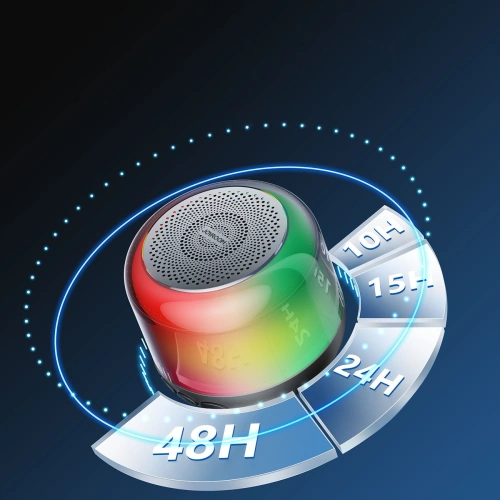 Buy Joyroom bluetooth 5.1 RGB Wireless Speaker Black (JR-ML03) - JYR411 - {ean13} - Home Screen Store Europe