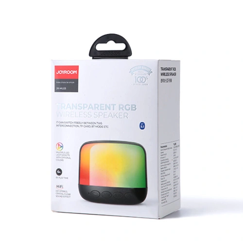 Buy Joyroom bluetooth 5.1 RGB Wireless Speaker Black (JR-ML03) - JYR411 - {ean13} - Home Screen Store Europe
