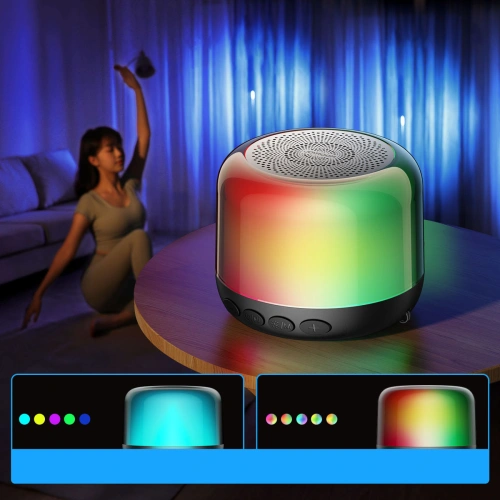 Buy Joyroom bluetooth 5.1 RGB Wireless Speaker Black (JR-ML03) - JYR411 - {ean13} - Home Screen Store Europe