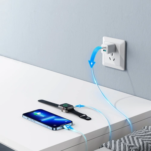 Kup Cablul Joyroom USB-C 20W PD cu încărcător pentru Apple Watch 1.5m alb (S-IW005) - JYR414 - {ean13} - Sklep Home Screen