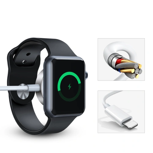 Kup Cablul Joyroom USB-C 20W PD cu încărcător pentru Apple Watch 1.5m alb (S-IW005) - JYR414 - {ean13} - Sklep Home Screen